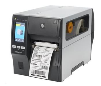 Zebra Tiskárna TT Printer ZT411; 4", 203 dpi, EU/UK cord, Serial, USB, 10/100 LAN, BT 2.1/MFi, USB Host, Cutter w/ Catch