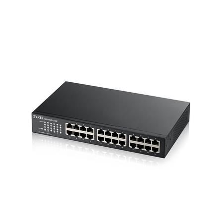 Zyxel GS1100-24ES 24 port Gigabit - DIP selector Unmanaged Switch v3