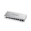 Zyxel GS1200-10 v3, 8 Port Gigabit, 2 x SFP webmanaged Desktop Switch