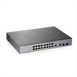 Zyxel GS1350-18HP, 18 Port managed CCTV PoE switch, long range, 250W (1 year NCC Pro pack license bundled)