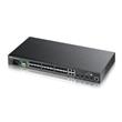 Zyxel XGS3600-26F, 26-port Fibre Metro Aggregation Gigabit switch, L2+, 24x Gigabit open SFP + 2x 10G SFP+ ports, QoS, A
